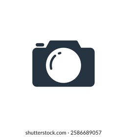 Camera Photography Icon Vector Logo Template