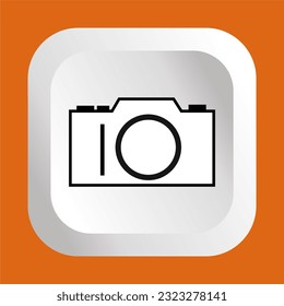 Camera Photography Icon Vector Template Illustration Design