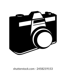 Camera Photography Icon Vector Template Illustration Design isolated on white background.
