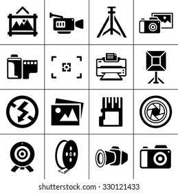 Camera And Photography Icons