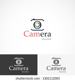 Camera photography logo