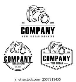 Logo de la Fotografía de la cámara, logotipo de la cámara