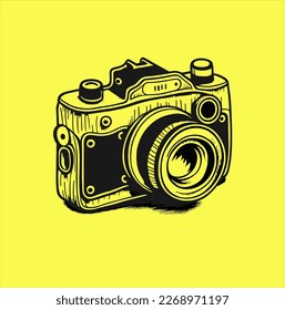 Camera photography logo. Abstract camera icon vector design template. camera illustration