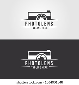 Camera Photography Logo Design Icon Template
