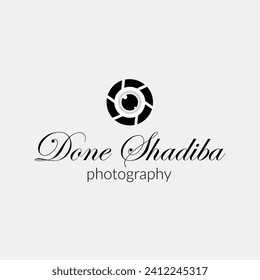 Camera Photography Logo design icon vector template