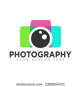 Camera Photography Logo Design Illustration