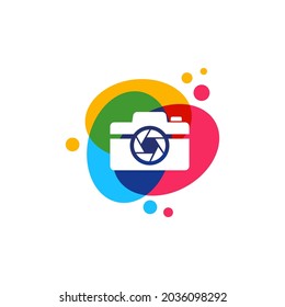 camera photography logo design vector, Photo studio logo inspiration.