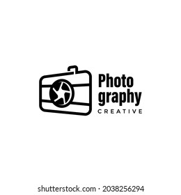 camera photography logo design vector, Photo studio logo inspiration.