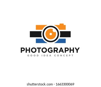 Camera Photography Logo Icon Design Vector