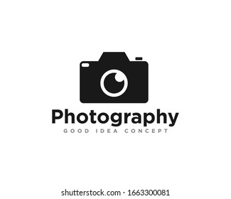 Vektorillustration für das Design von Camera-Fotografien-Logo