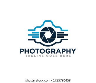 Camera Photography Logo Icon Design Vector