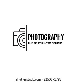 Camera Photography Logo Icon Design Vector