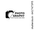 photography logo vector