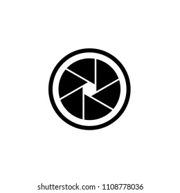 Camera photography logo icon vector template