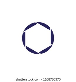 Camera photography logo icon vector template