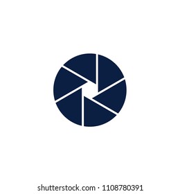 Camera photography logo icon vector template