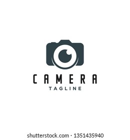 camera photography logo icon vector template - Vector