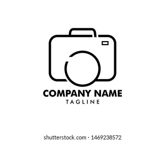 Camera photography logo icon vector template