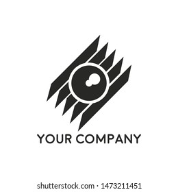 camera photography logo icon vector template