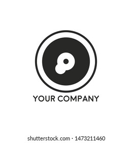 camera photography logo icon vector template