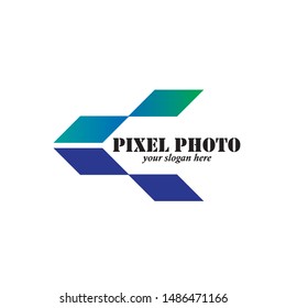 camera photography logo icon vector template
