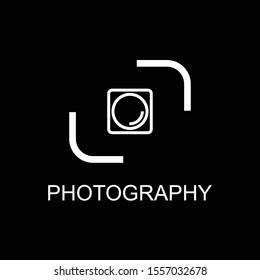 camera photography logo icon vector template can be used for other project designs

