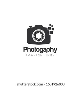 Camera Photography Logo and Icon Vector Template