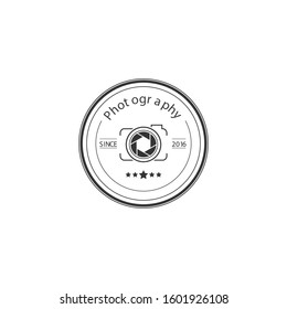 Camera Photography Logo and Icon Vector Template