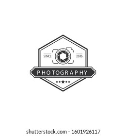 Camera Photography Logo and Icon Vector Template
