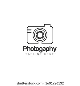 Camera Photography Logo and Icon Vector Template