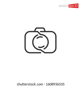 Camera Photography Logo Icon Vector