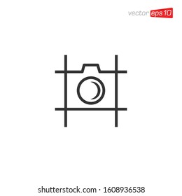 Camera Photography Logo Icon Vector