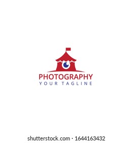 camera photography logo icon vector template