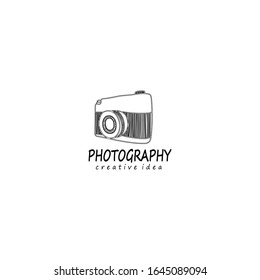 Camera Photography logo icon vector template