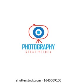 Camera Photography logo icon vector template