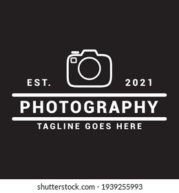 Camera Photography Logo Icon Vector Template.