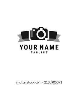 Logo-Symbol für Fotografie, Vektorvorlage