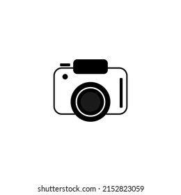 Camera photography logo icon vector template.