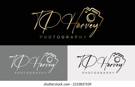 Camera photography logo icon vector template