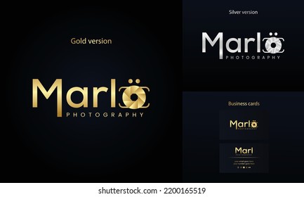 Camera photography logo icon vector template EPS 10