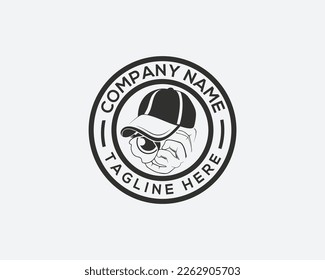 plantilla vectorial de icono de logotipo de fotografía de cámara