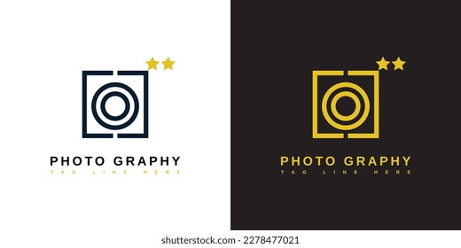 Camera Photography Logo Icon Vector Template