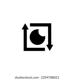 plantilla vectorial de icono de logotipo de fotografía de cámara