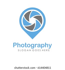 Camera and Photography logo illustration full vector