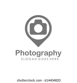 Camera and Photography logo illustration full vector
