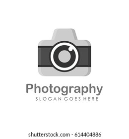 Camera and Photography logo illustration full vector
