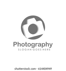 Camera and Photography logo illustration full vector