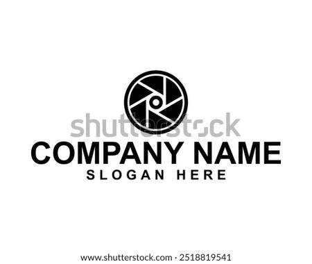 Camera photography logo, photo studio logo, simple modern minimalist photography logo design, camera icon, design photography logo, camera lens icon, creative photography icon