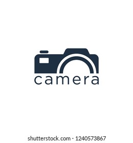 camera photography logo template