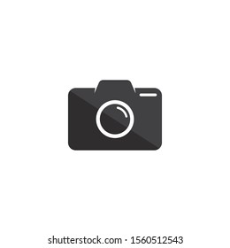 Camera Photography logo template vector icon illustration design 